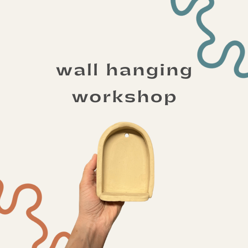 wall hanging workshop - altars and planters