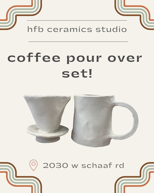 coffee pour over set workshop!