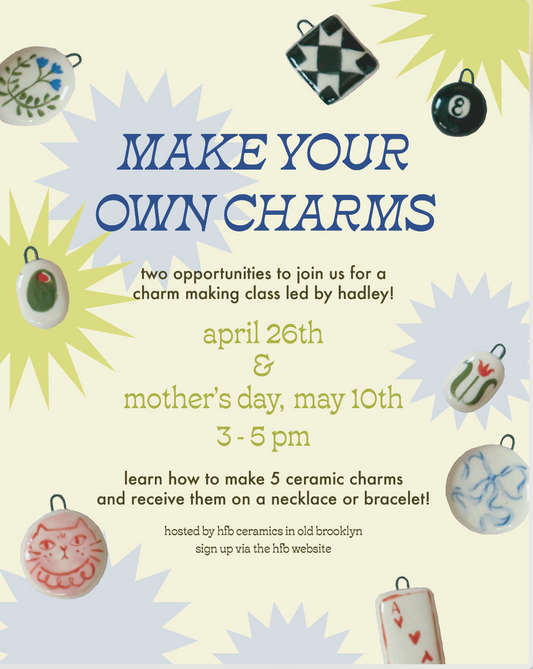 charm workshop with From Hadley!